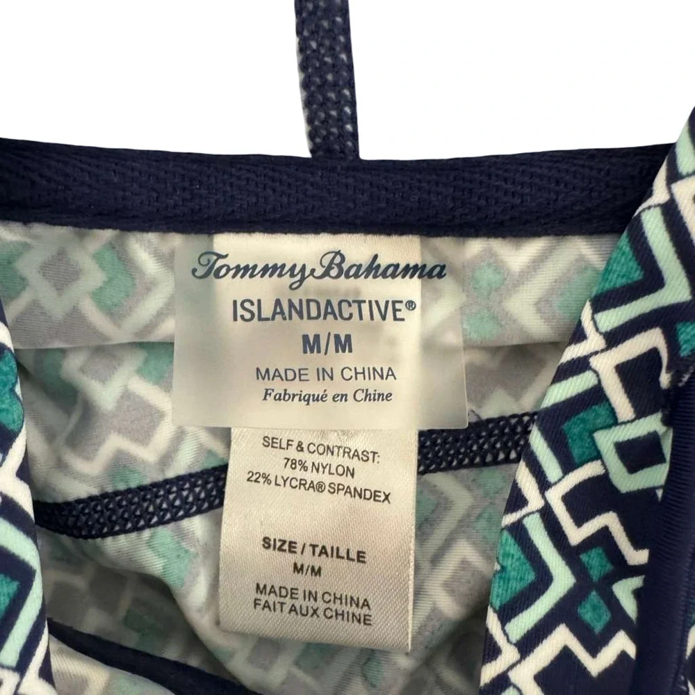 Tommy Bahama Island Active Womens Hooded Athleisure Resort Swim Dress Cover sz M - Picture 10 of 16